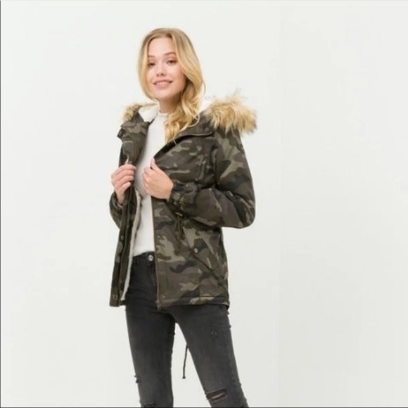 Camo Winter Coat - Picture 5 of 11